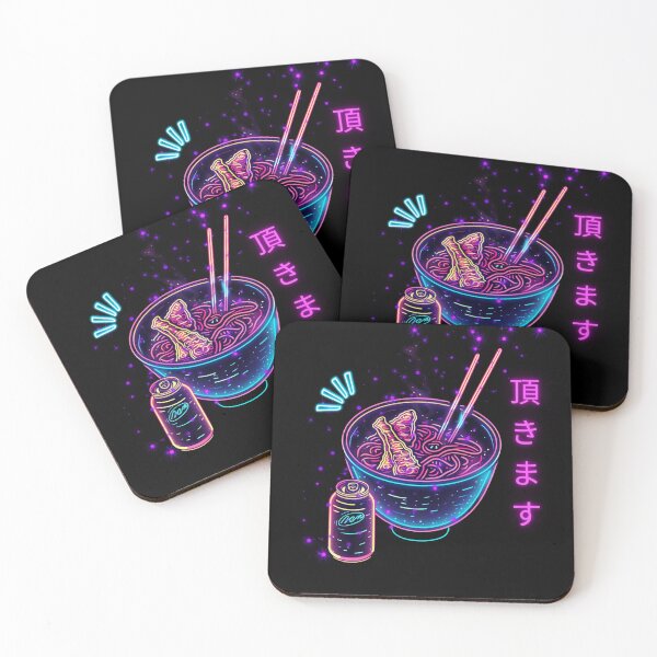 Item preview, Retro Neon Ramen Bowl Tokyo Night Vaporwave Shirt designed and sold by VectorForge.