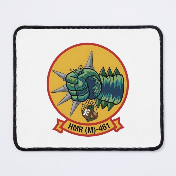 Item preview, US Marine Corps Marine Helicopter Transport Squadron (Medium) 461 Insignia designed and sold by CharlieDesings.