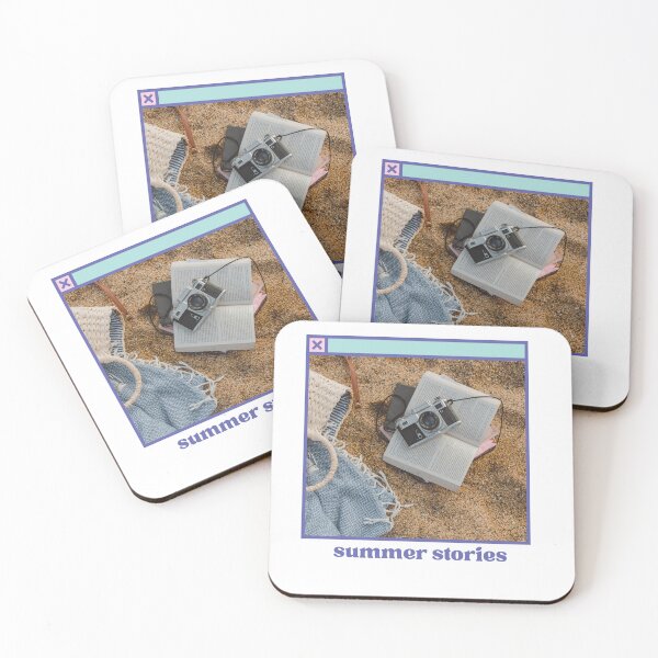Item preview, Aesthetic Summer Stories Retro Camera Beach Art designed and sold by MyArtDream.