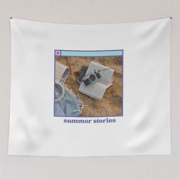 Item preview, Aesthetic Summer Stories Retro Camera Beach Art designed and sold by MyArtDream.