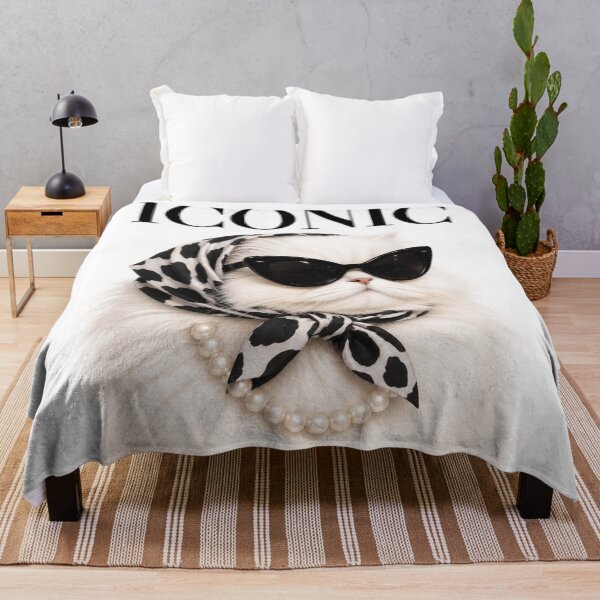 Item preview, Iconic White Persian Cat Fashion Design designed and sold by Ioanna-Studio.