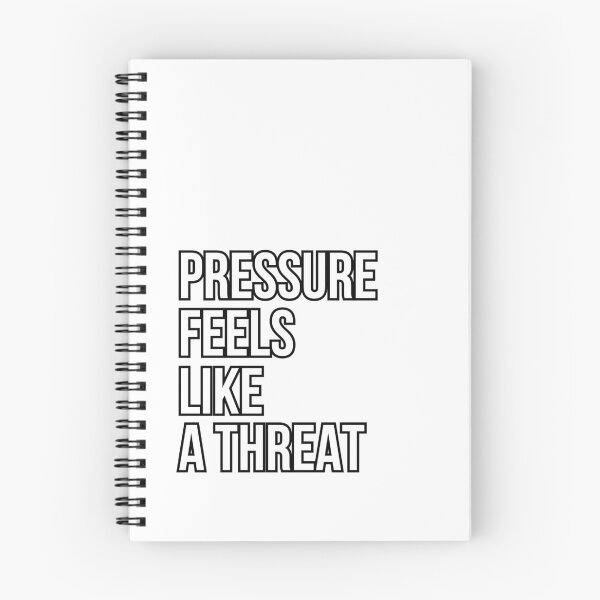 Item preview, Pressure Feels Like A Threat Typography Art designed and sold by Your Inner Axis.