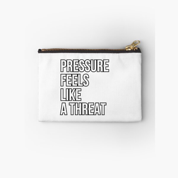 Item preview, Pressure Feels Like A Threat Typography Art designed and sold by Your Inner Axis.
