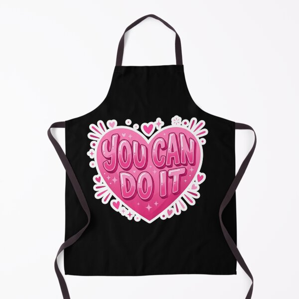 Item preview, You Can Do It Motivational Heart designed and sold by Owcomm.