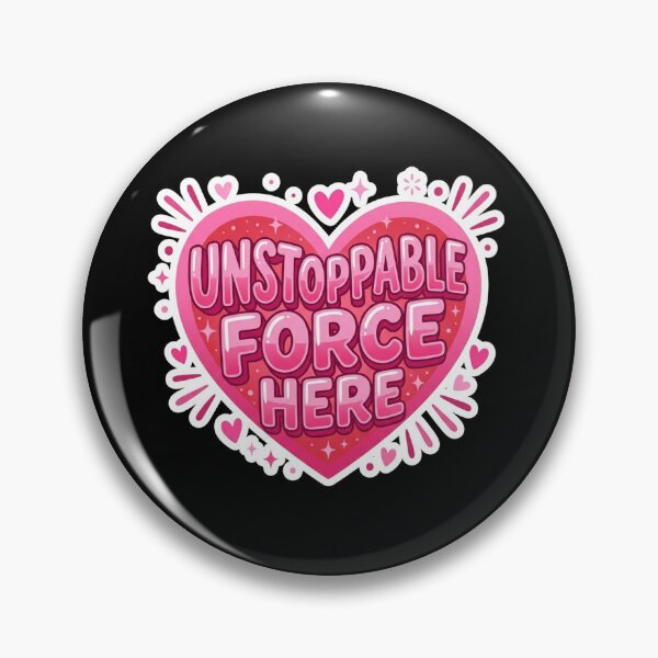 Item preview, Unstoppable Force Heart designed and sold by Owcomm.