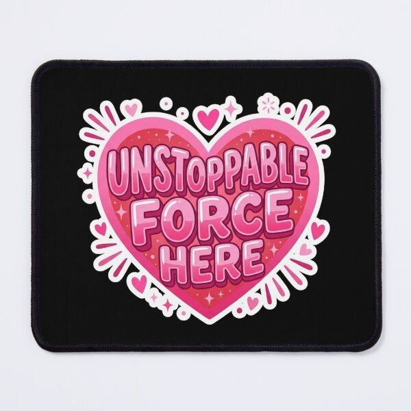Item preview, Unstoppable Force Heart designed and sold by Owcomm.