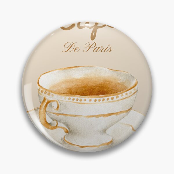 Item preview, Cafe De Paris Vintage Coffees Cup Wall Art  designed and sold by MyArtDream.