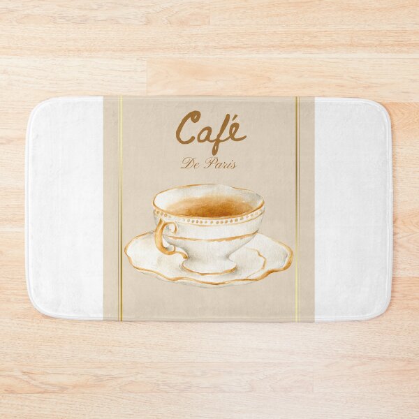Item preview, Cafe De Paris Vintage Coffees Cup Wall Art  designed and sold by MyArtDream.
