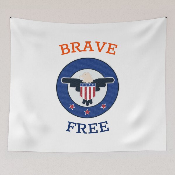 Item preview, BRAVE FREE designed and sold by SudeeshArt.