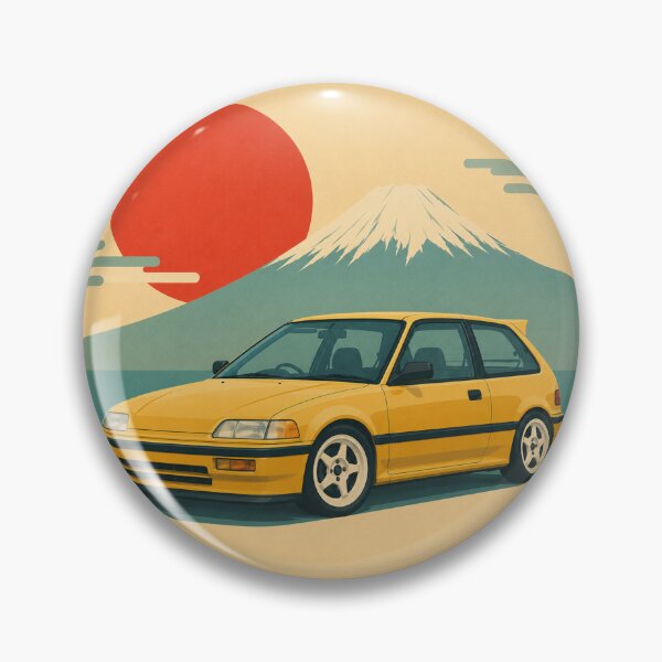 Item preview, classic japanese car minimalist 45º designed and sold by Traceursniper.