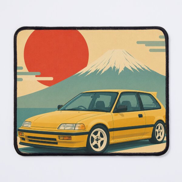 Item preview, classic japanese car minimalist 45º designed and sold by Traceursniper.