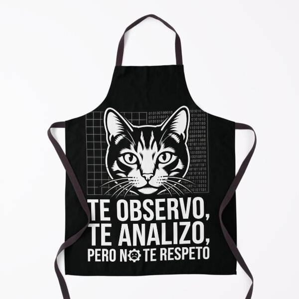 Item preview, Analytical Cat T-Shirt - "I Observe You, I Analyze You, But I Don't Respect You" designed and sold by NeonCosmos.
