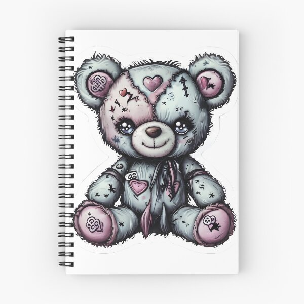 Item preview, Pastel Goth Voodoo Doll Teddy Bear designed and sold by 77Clover.