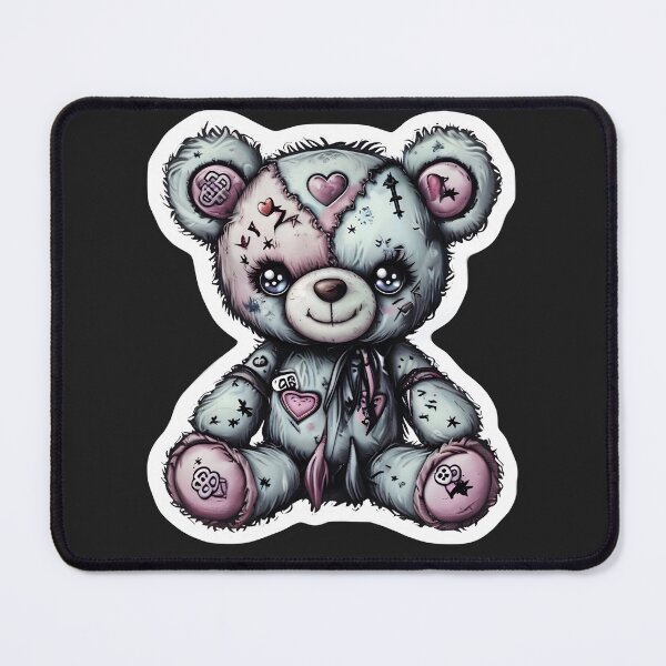 Item preview, Pastel Goth Voodoo Doll Teddy Bear designed and sold by 77Clover.