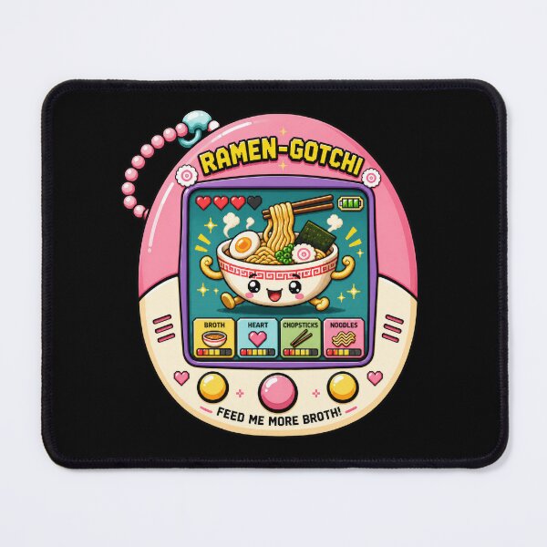 Item preview, Japan Travel Virtual Pet Ramen Gotchi for Foodies designed and sold by TheTrendsDesk.