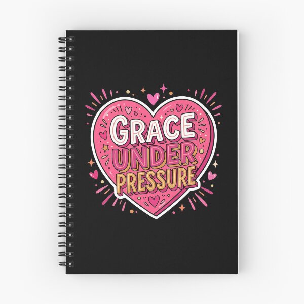 Item preview, Grace Under Pressure Heart Motivation designed and sold by Owcomm.