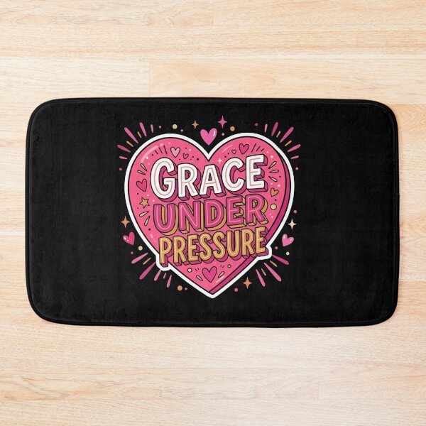 Item preview, Grace Under Pressure Heart Motivation designed and sold by Owcomm.