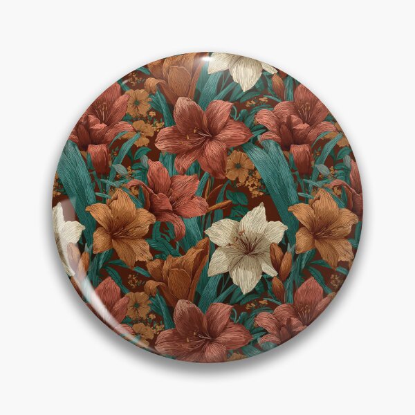 Item preview, Colorful Amaryllis Floral - Flower Floral Pattern   - Dad Fathers Day Gifts designed and sold by RoyalStarsPatts.
