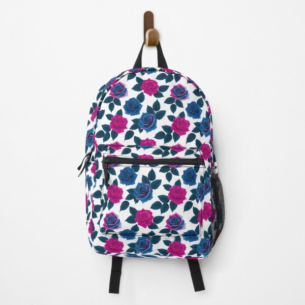 Item preview, Abstract Pink Blue And Purple Rose Petal Pattern designed and sold by igraphixart.