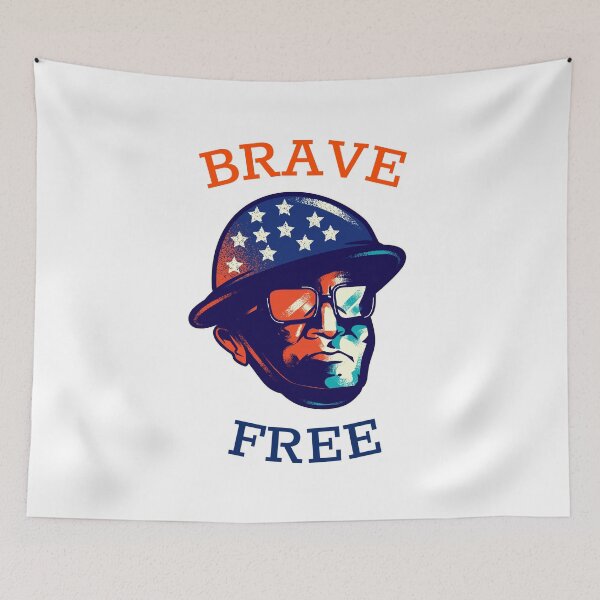 Item preview, BRAVE FREE designed and sold by SudeeshArt.