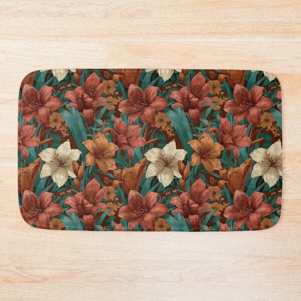 Item preview, Colorful Amaryllis Floral - Flower Floral Pattern   - Dad Fathers Day Gifts designed and sold by RoyalStarsPatts.