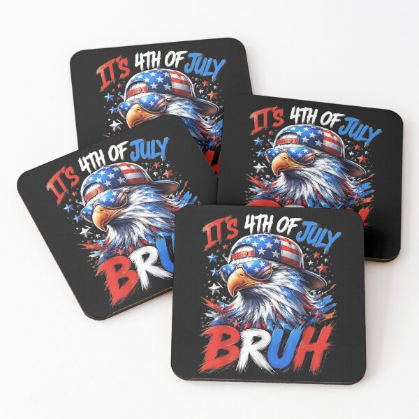 Item preview, It's 4th Of July Bruh Patriotic Bald Eagle American Flag Sunglasses designed and sold by haitrieuic96.