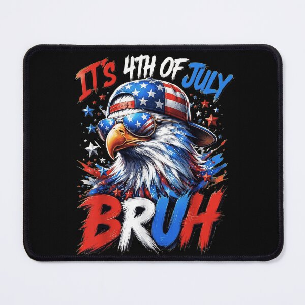 Item preview, It's 4th Of July Bruh Patriotic Bald Eagle American Flag Sunglasses designed and sold by haitrieuic96.
