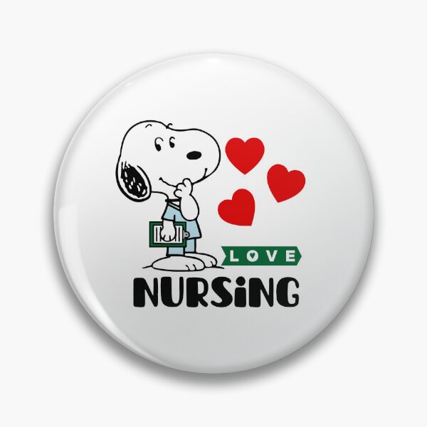 Item preview, I love Nursing Snoopy designed and sold by juliaberdugo.