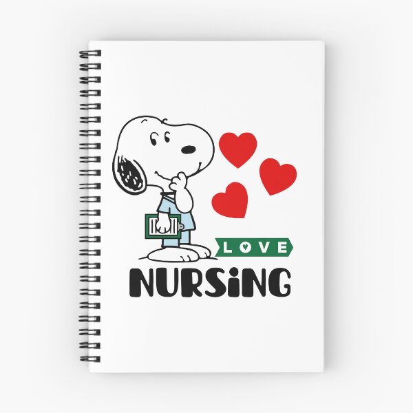 Item preview, I love Nursing Snoopy designed and sold by juliaberdugo.