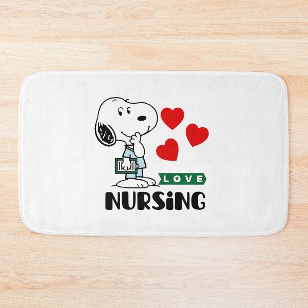Item preview, I love Nursing Snoopy designed and sold by juliaberdugo.