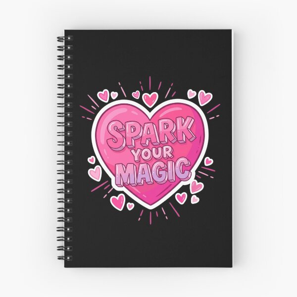 Item preview, Spark Your Magic Pink Heart designed and sold by Owcomm.