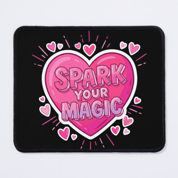 Item preview, Spark Your Magic Pink Heart designed and sold by Owcomm.