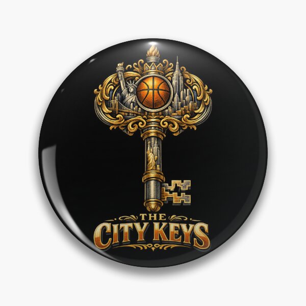Item preview, New York Basketball the city keys designed and sold by XYZ Studio.