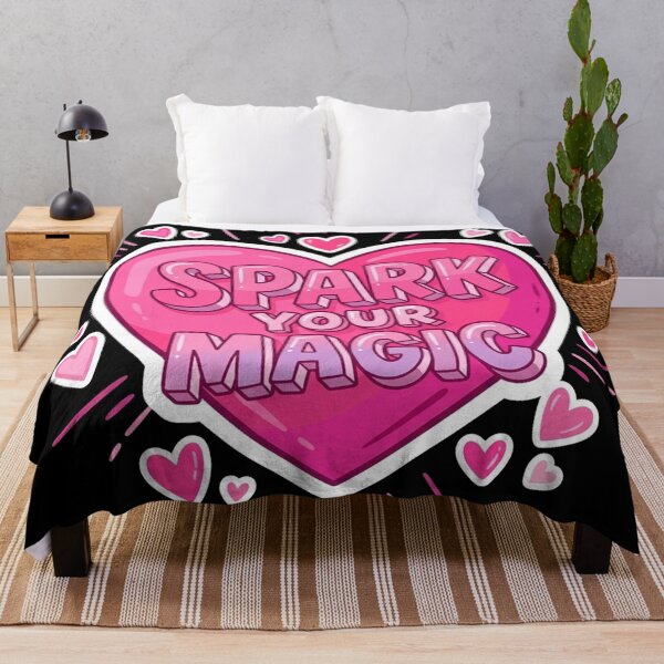 Item preview, Spark Your Magic Pink Heart designed and sold by Owcomm.