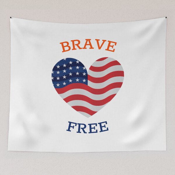 Item preview, BRAVE FREE designed and sold by SudeeshArt.