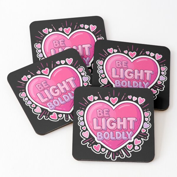 Item preview, Be Light Boldly Heart designed and sold by Owcomm.