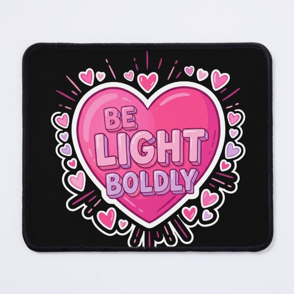 Item preview, Be Light Boldly Heart designed and sold by Owcomm.