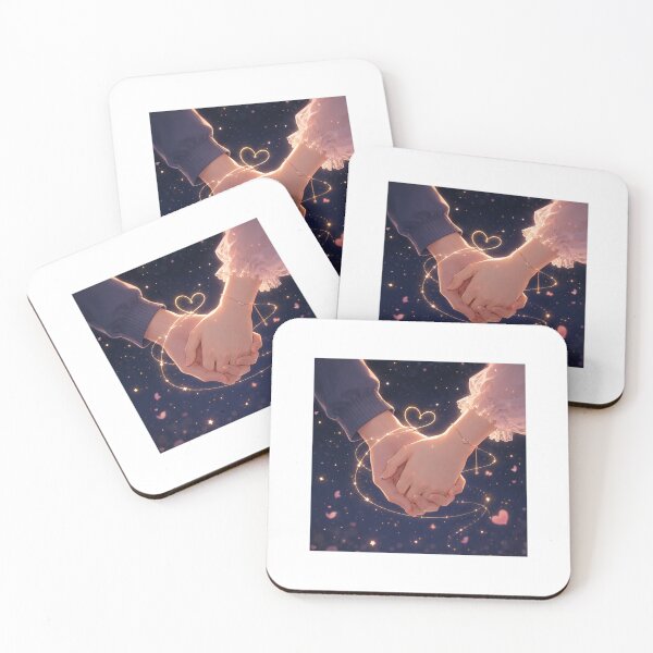 Item preview, Holding Hands Under Starlight designed and sold by DaryaArtFrance.