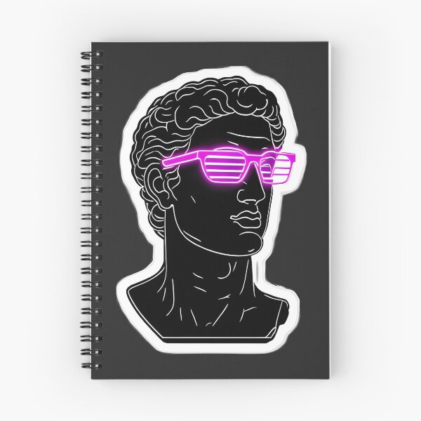 Item preview, Greek Statue Bust with Neon Sunglasses designed and sold by 77Clover.
