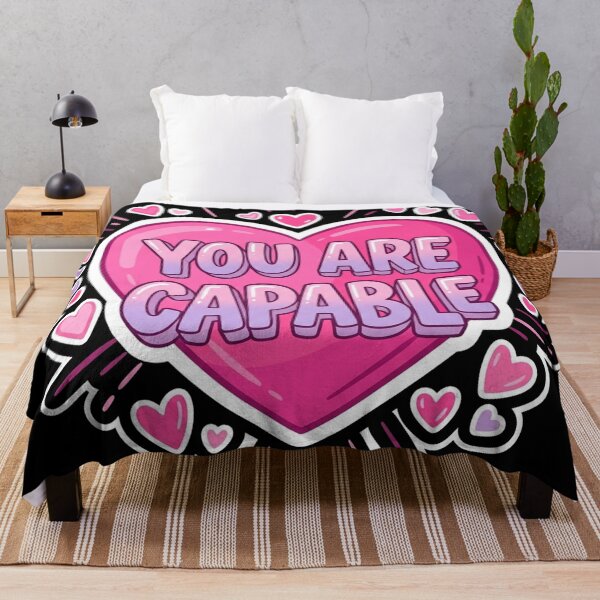 Item preview, You Are Capable Heart Motivation designed and sold by Owcomm.