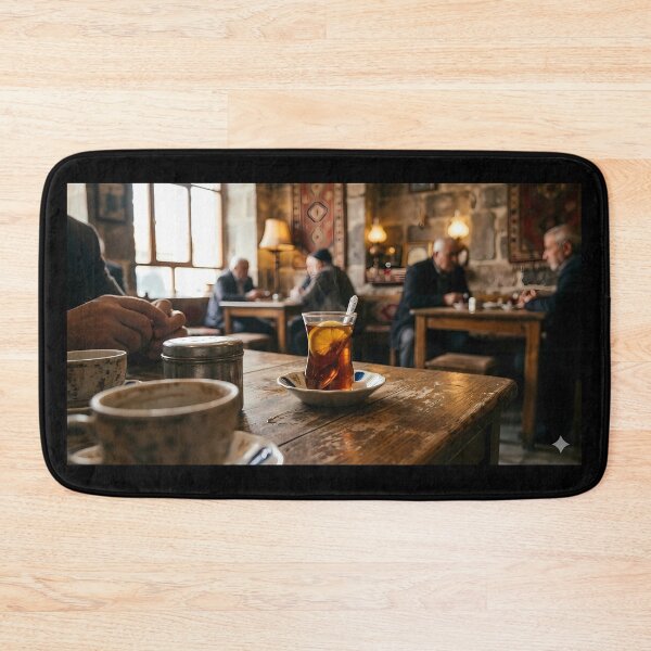 Item preview, Traditional Turkish Tea - Cinematic Vintage Coffeehouse designed and sold by hakikatm.