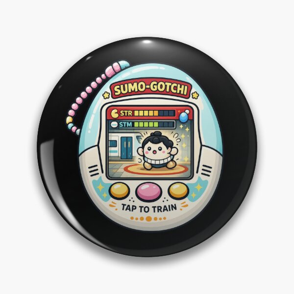 Item preview, Japan Travel Virtual Pet Sumo Training Gotchi designed and sold by TheTrendsDesk.