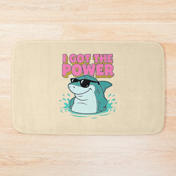 Item preview, I Got The Power Shark Sunglasses Graphic — Funny Confidence Summer Attitude designed and sold by SkTee2k.