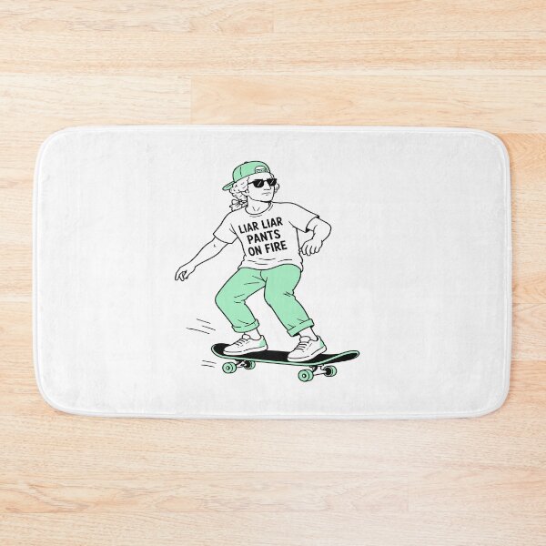 Item preview, George Washington Skateboarding Liar Liar Pants on Fire Funny Patriotic Design designed and sold by American Spirit.