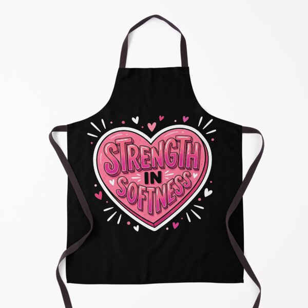 Item preview, Strength in Softness Heart Quote designed and sold by Owcomm.