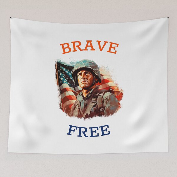 Item preview, BRAVE FREE designed and sold by SudeeshArt.