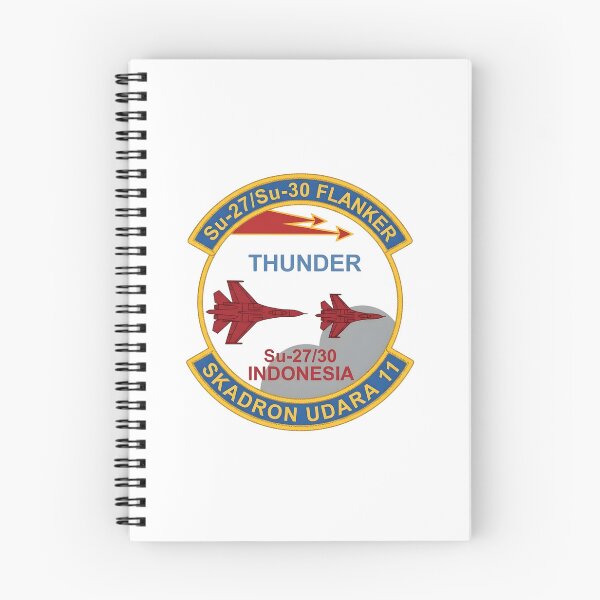 Item preview, Indonesian Air Force Skadron Udara 11 "Thunder" Sukhoi Fleet Emblem designed and sold by CharlieDesings.