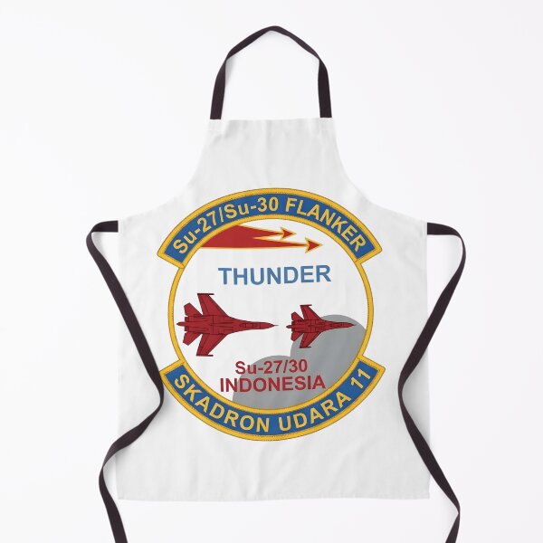 Item preview, Indonesian Air Force Skadron Udara 11 "Thunder" Sukhoi Fleet Emblem designed and sold by CharlieDesings.