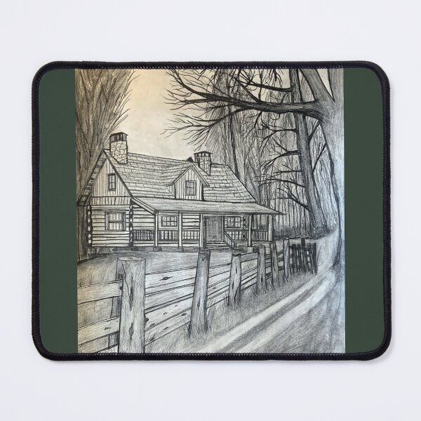 Item preview, Old Time Cabin designed and sold by Haxson37art.