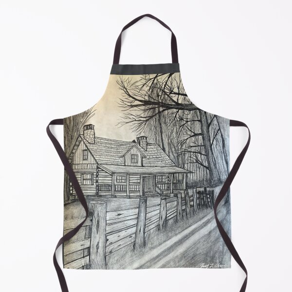 Item preview, Old Time Cabin designed and sold by Haxson37art.